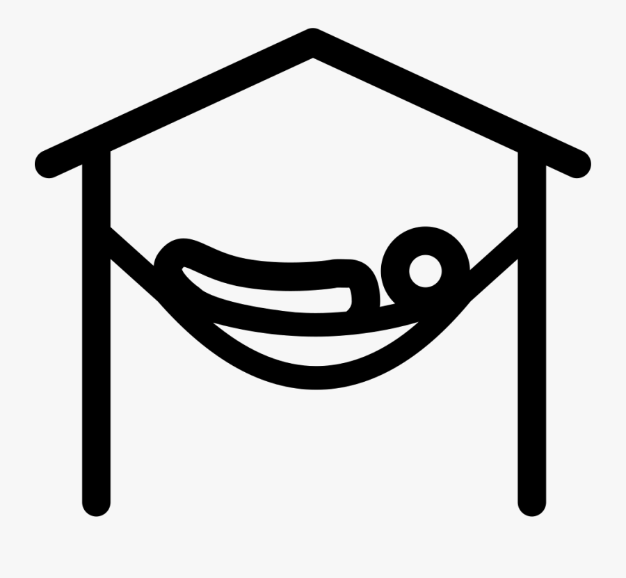 Hammock Clipart Vintage - Icono Hamaca Png, Transparent Clipart