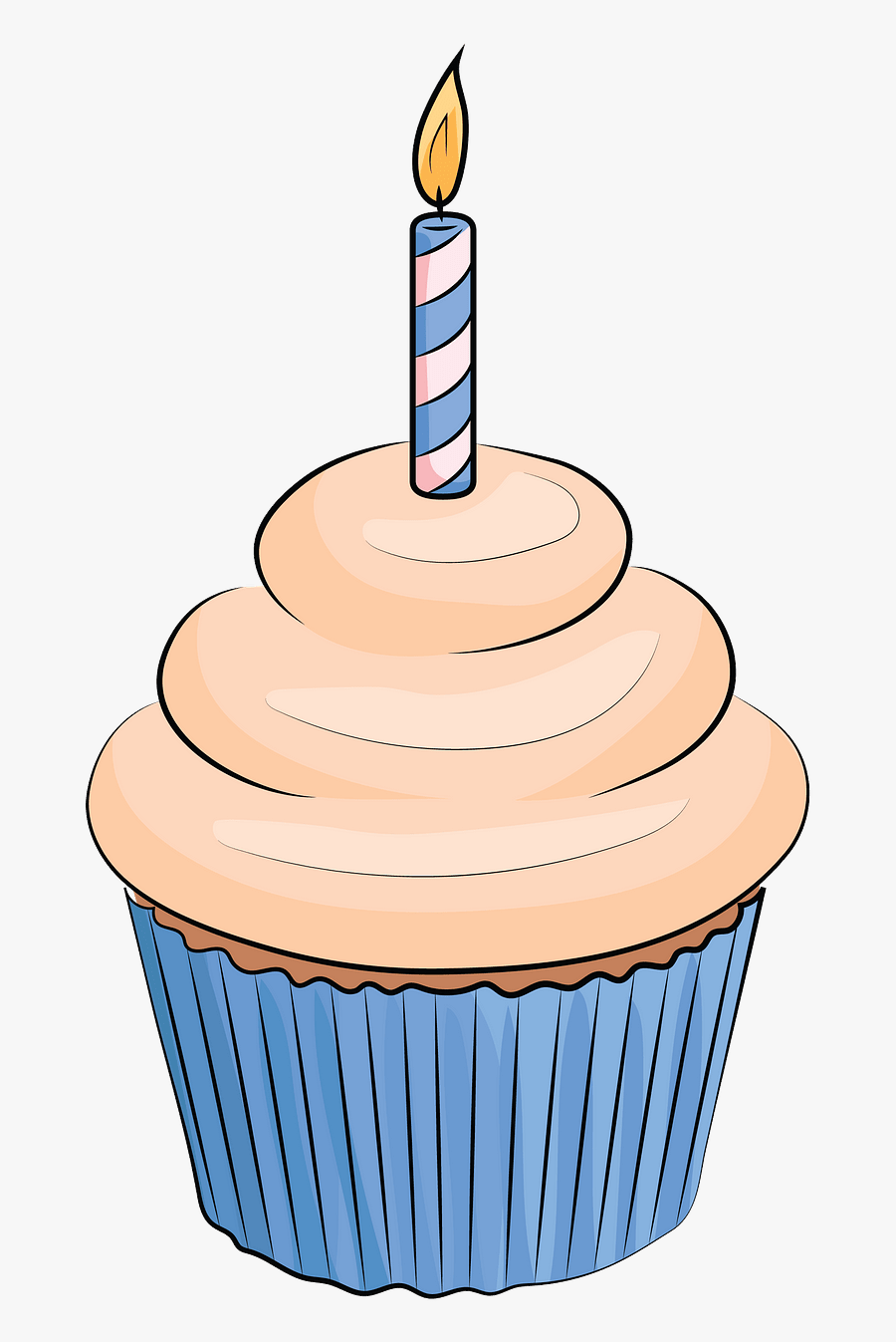 Cupcake, Transparent Clipart