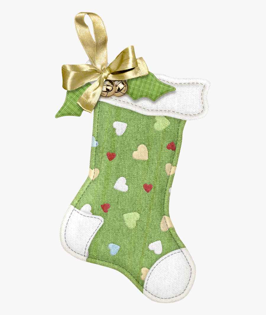 Christmas Stocking, Transparent Clipart