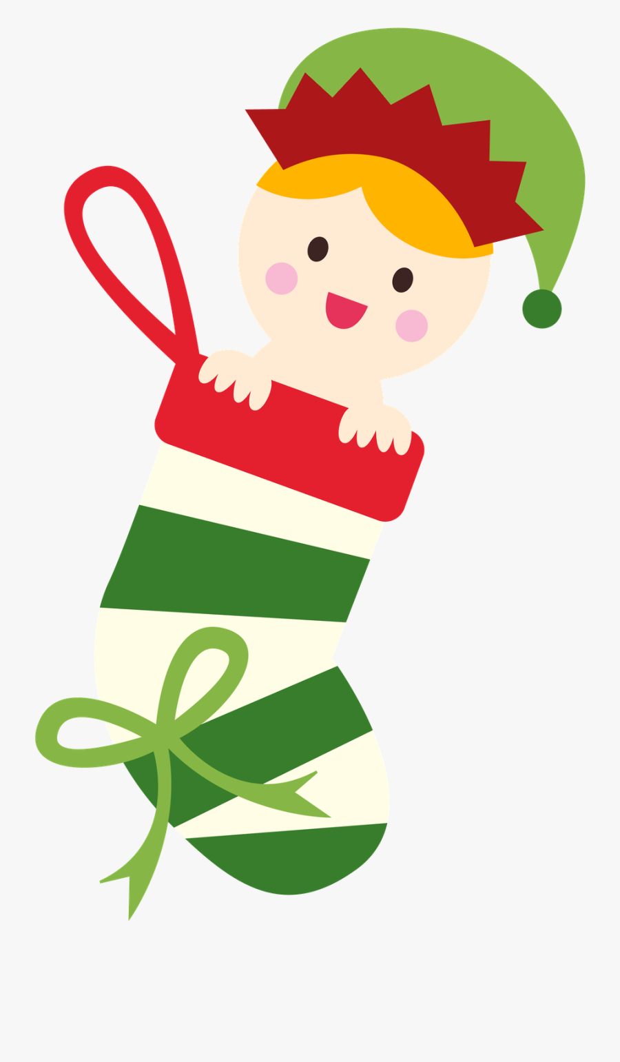 Transparent Stocking Clipart - Baby Natal Minus Png, Transparent Clipart