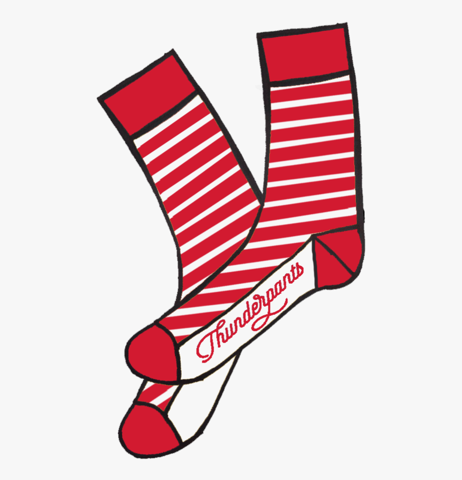Socks Clipart Stripe - Sock, Transparent Clipart
