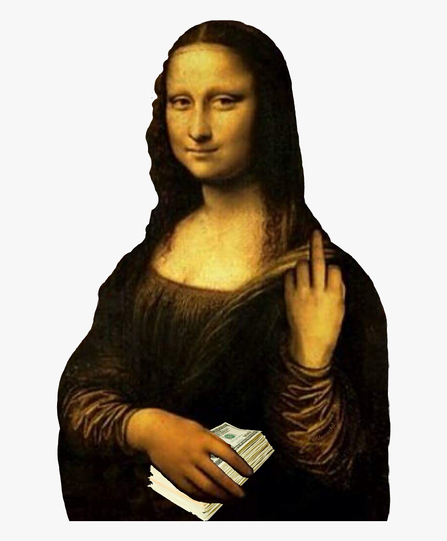 Transparent Mona Lisa Clipart - Mona Lisa No Background, Transparent Clipart