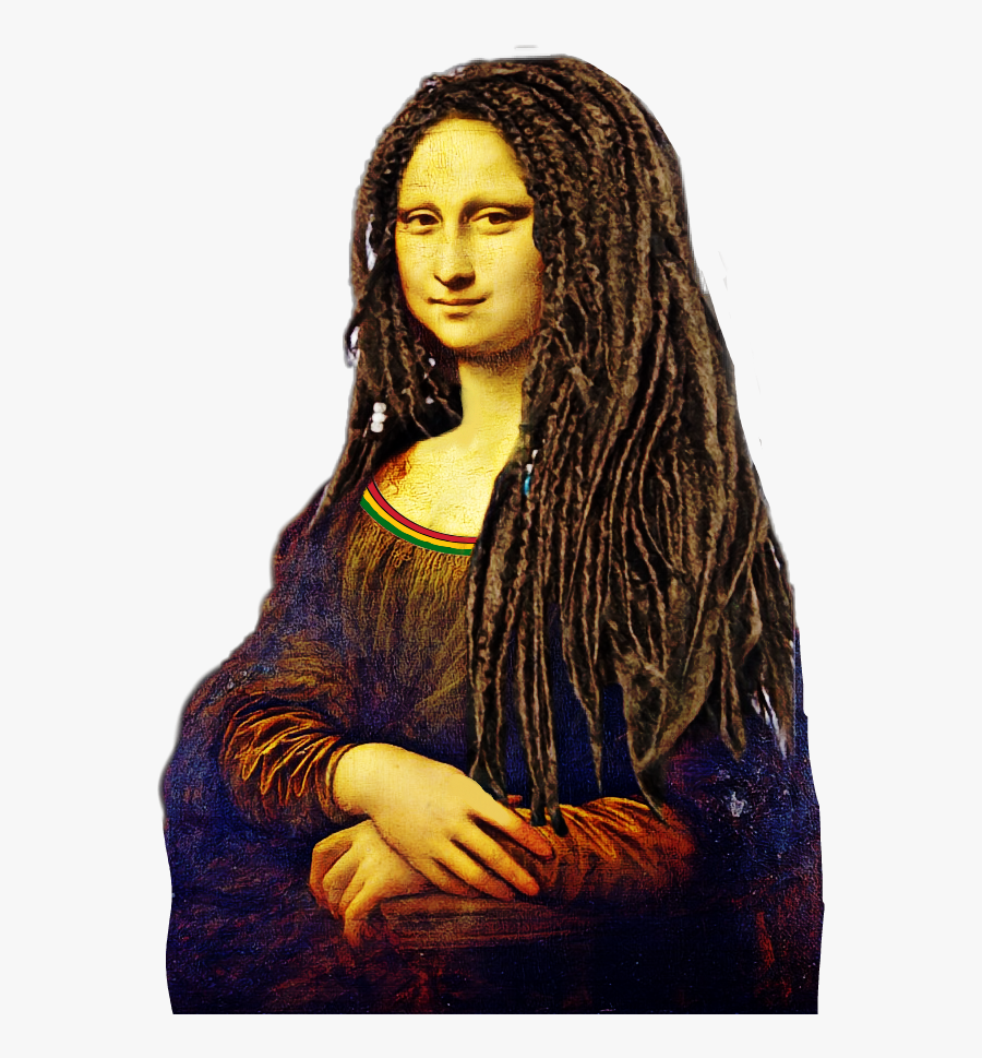 #rasta #monalisa #monalisarasta #dreadlocks #dubrootsgirlcreation - Pablo Picasso Paintings Woman With Yellow Hair, Transparent Clipart