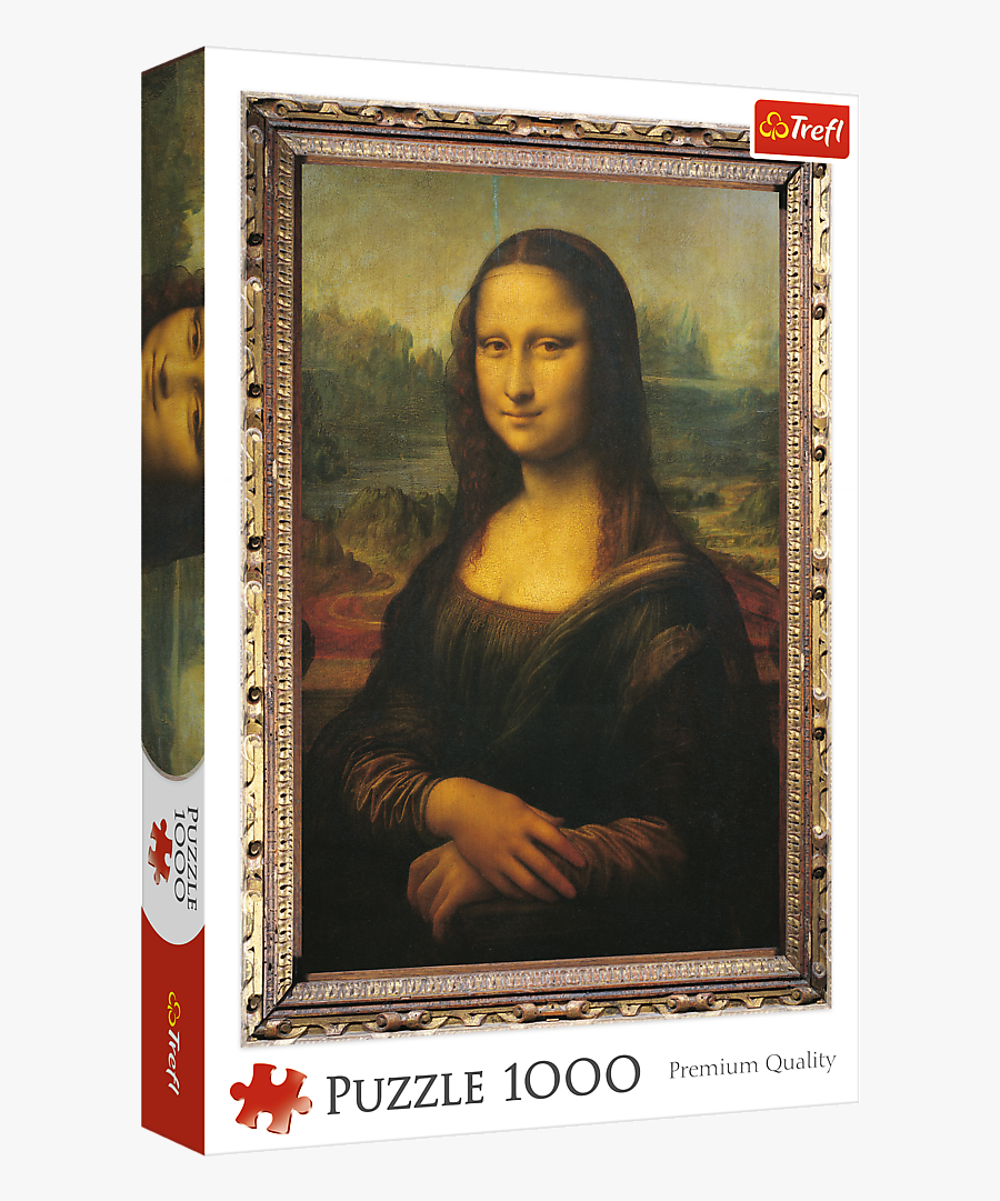 Puzzle 1000 Trefl 10002 Mona Lisa, Transparent Clipart