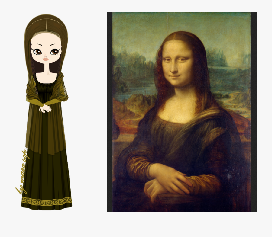 Transparent Mona Lisa Png - Mona Lisa, Transparent Clipart