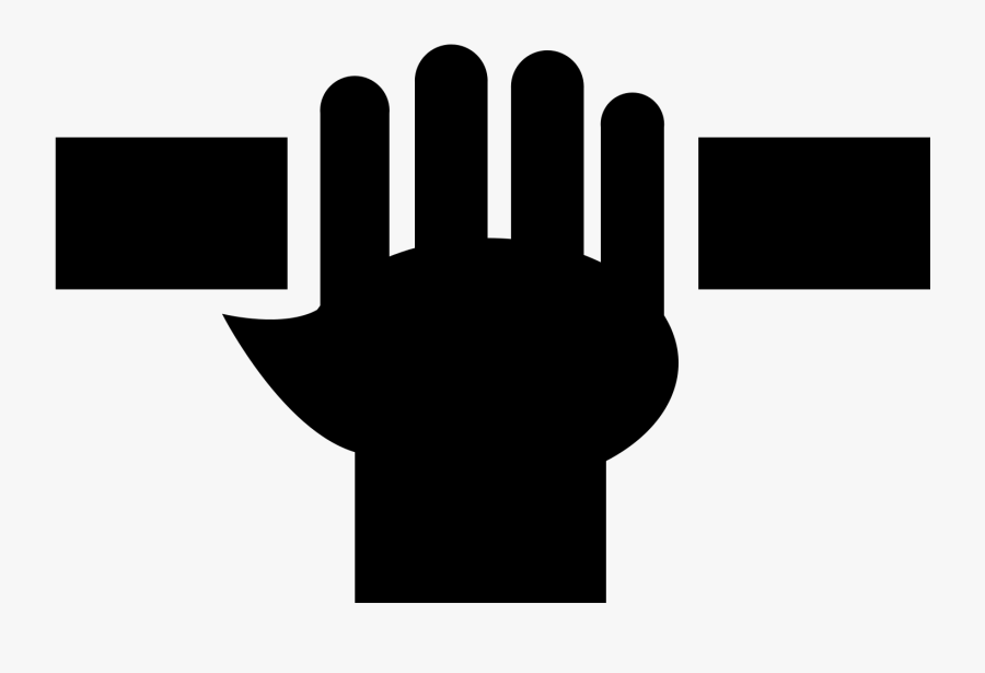 Silhouette,text,brand - Handle Symbol, Transparent Clipart