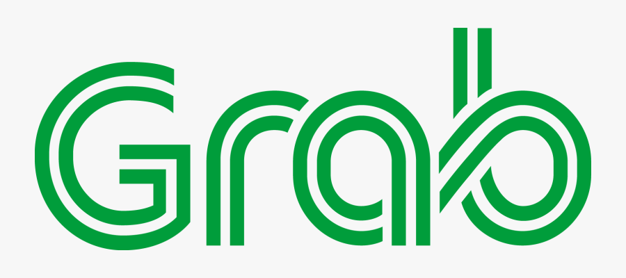 Grab Logo, Transparent Clipart