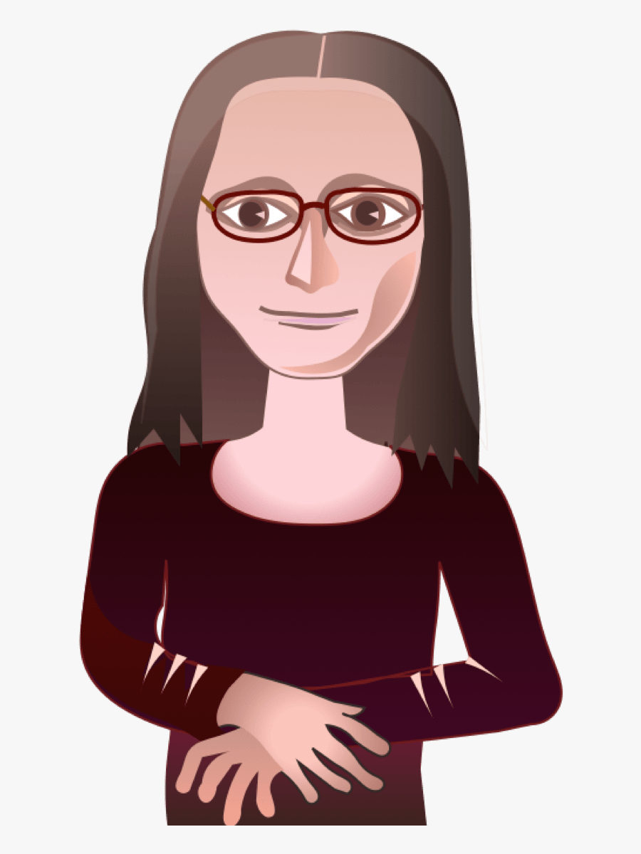 Mona Lisa Cartoon, Transparent Clipart