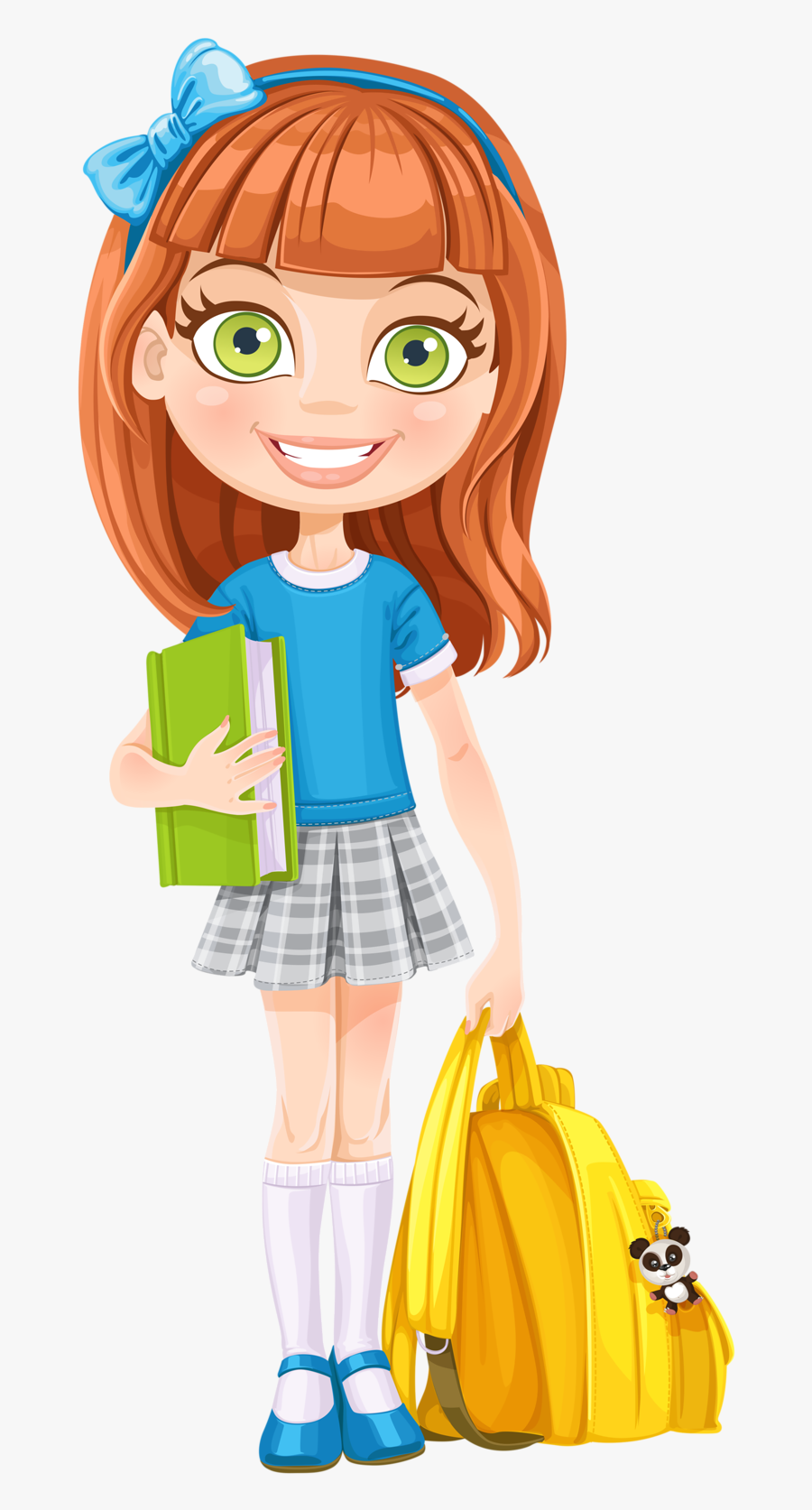 Dibujos - Clipart - Digi Stamps - School - Girl - Escuela - School Girl Clipart Transparent, Transparent Clipart