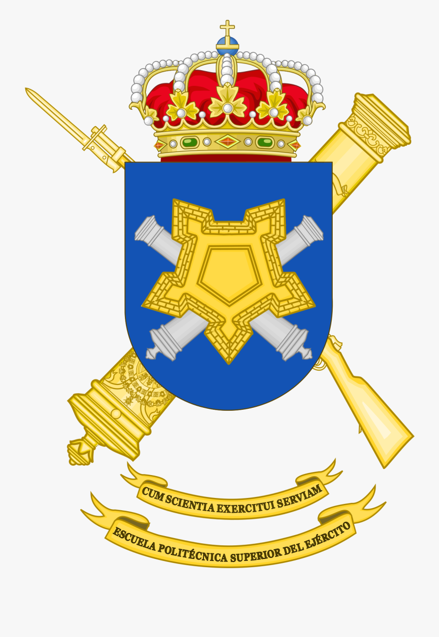 Escuela Politécnica Superior Del Ejército - Army Heraldry, Transparent Clipart