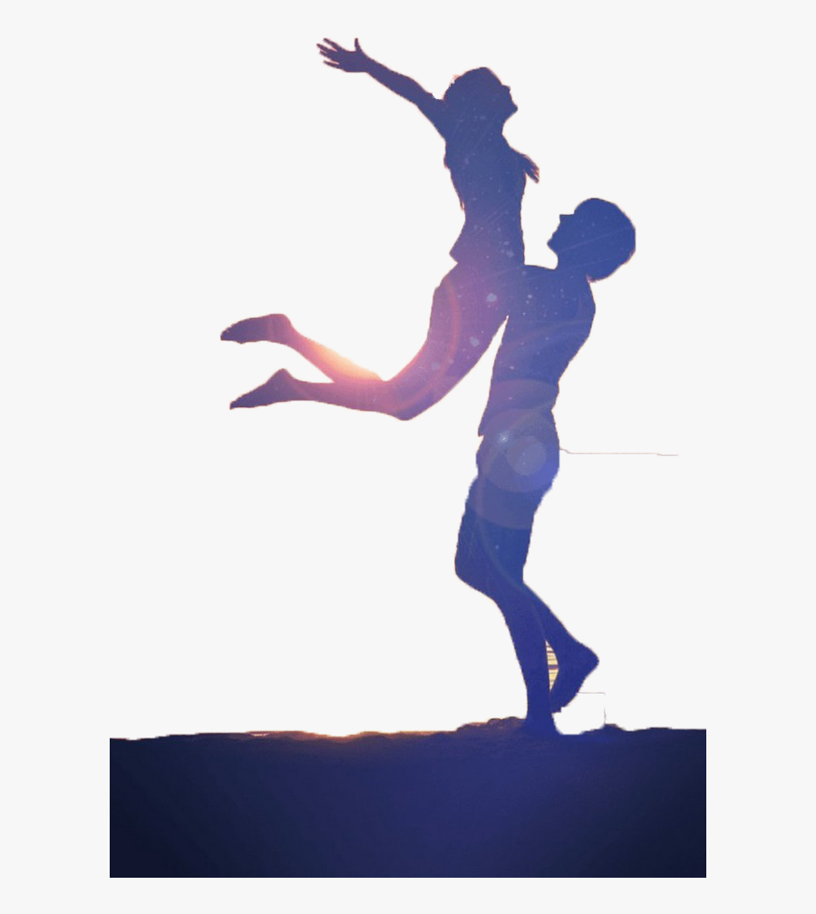 Romance Couple Love Shadow Free Download Image Clipart - Girlfriend And Boyfriend Hugging, Transparent Clipart
