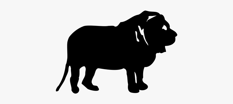 Silhouette,puppy Love,carnivoran - Desenhos De Leão Vetorizados, Transparent Clipart