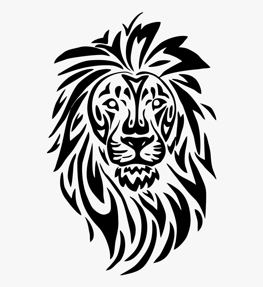 Download Transparent Lion Head Silhouette Png - Lion Svg , Free ...