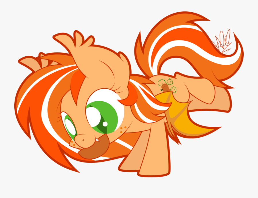 Smiling Chibi Pumpkin Clipart - Cartoon, Transparent Clipart