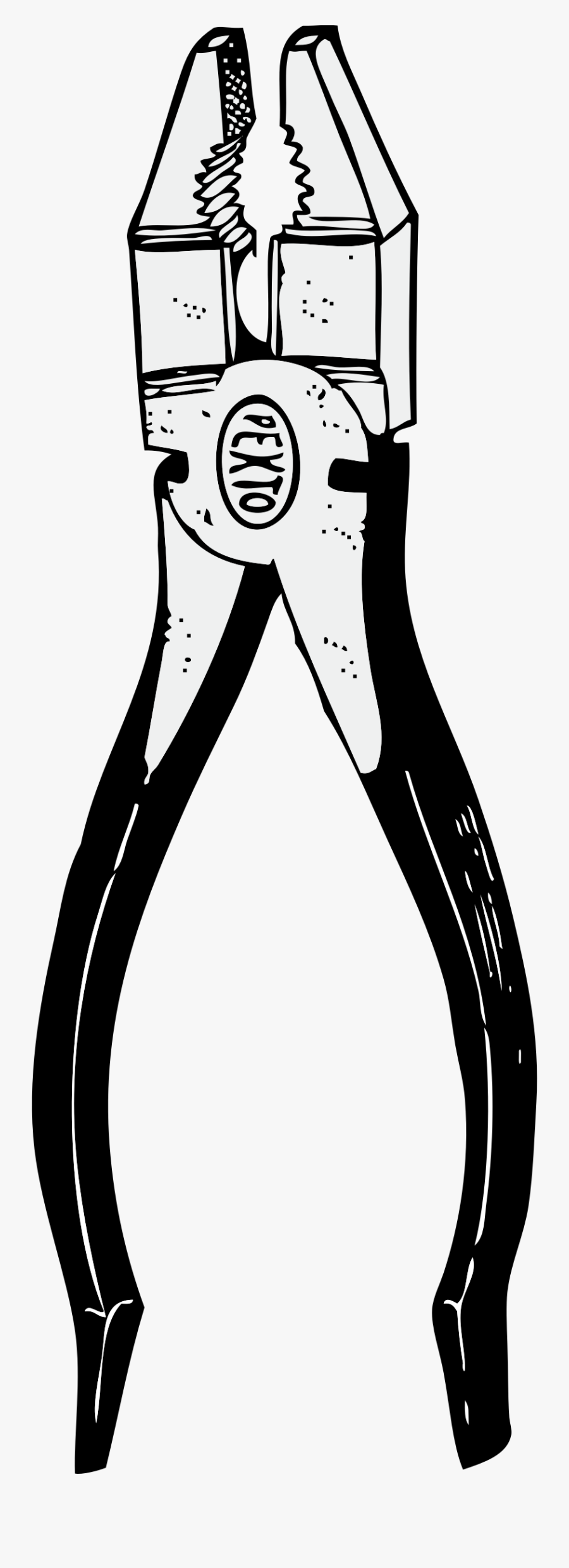 Pliers Pliers Clipart Black And White , Free Transparent Clipart