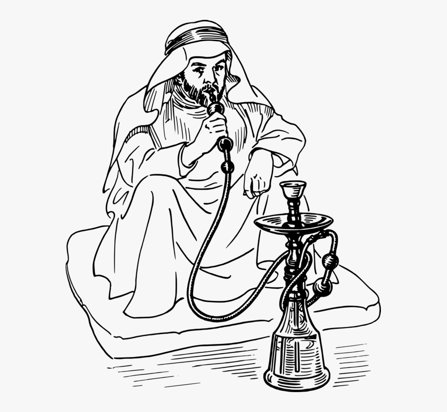 Standing,human Behavior,recreation - Hookah Smoke Art Png, Transparent Clipart