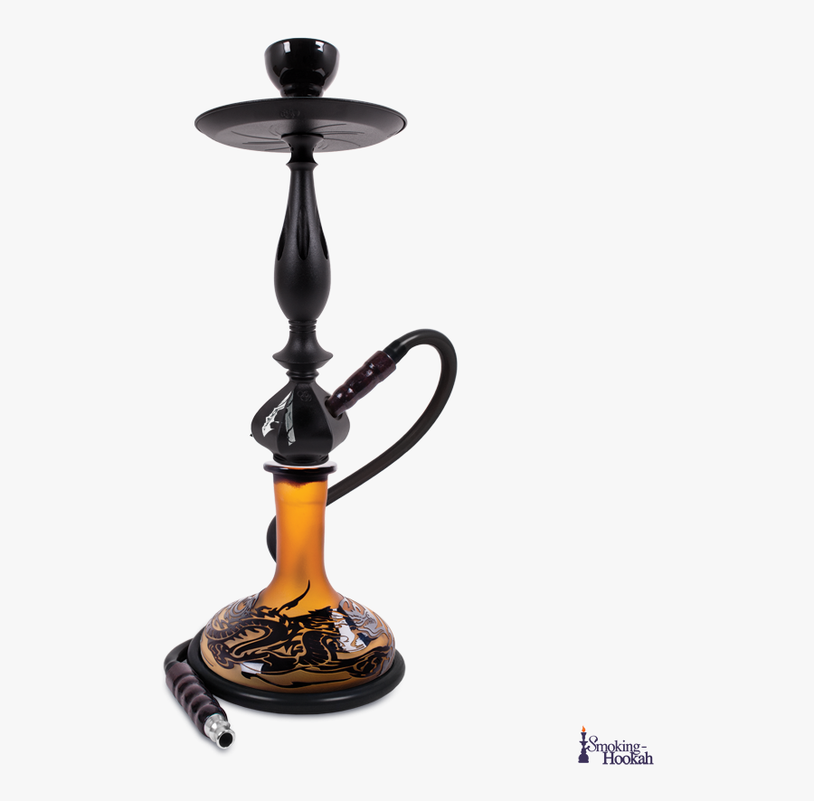 Sahara Dragon Hookah Amber - Hookah Png, Transparent Clipart