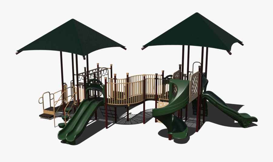 Transparent Swing Set Png - Playground Slide, Transparent Clipart