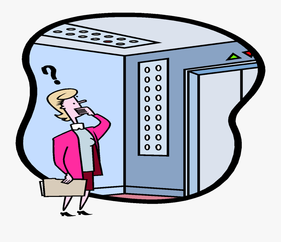 Onboarding Clipart - Stuck In The Elevator Clipart, Transparent Clipart