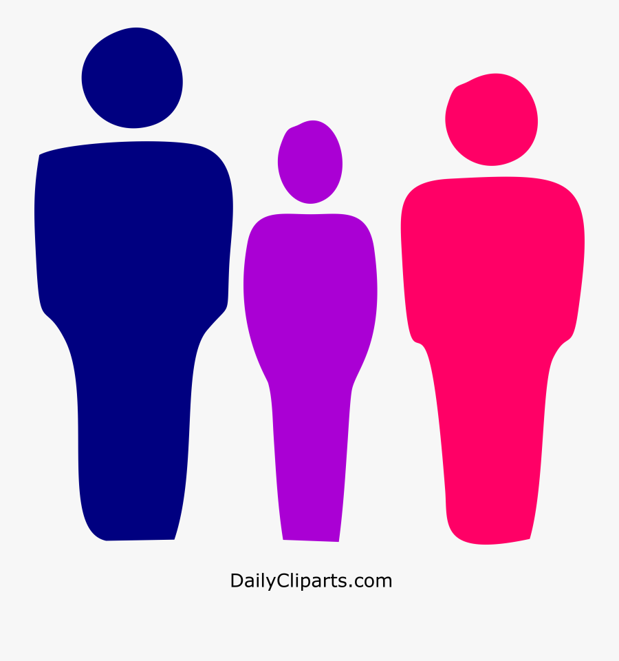 Transparent Daughter Png - Father And Mother Png, Transparent Clipart