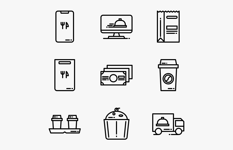 Delivery - Devices Icons Png, Transparent Clipart
