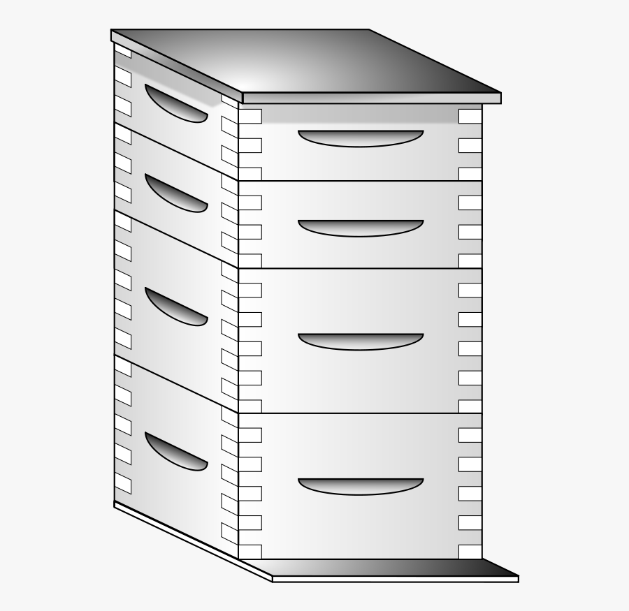 Langstroth Hive - Transparent Png Beehive Langstroth Clipart, Transparent Clipart