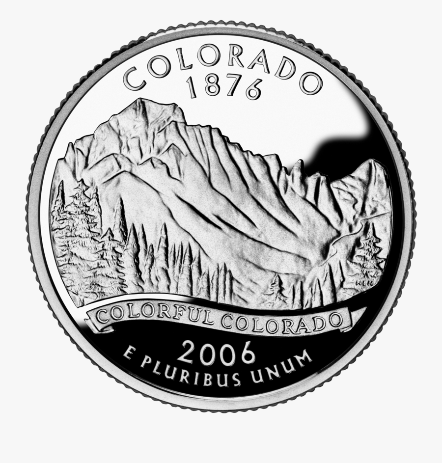 Colorado Drawing Bad Transparent Png Clipart Free Download - State Quarters South Dakota, Transparent Clipart
