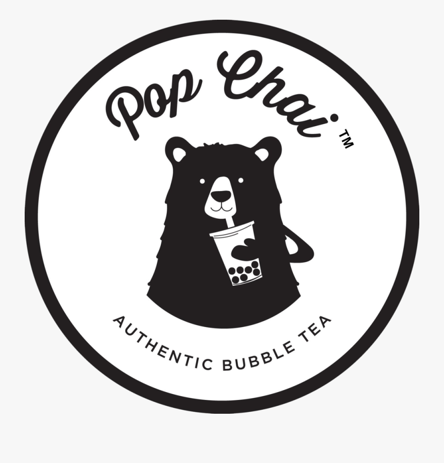 Pop Chai Bubble Tea - Pop Chai Logo, Transparent Clipart