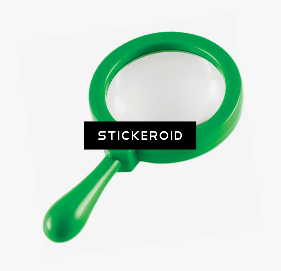 Green Junior Magnifying Glass - Circle, Transparent Clipart