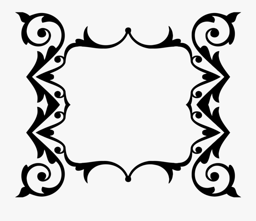 Flourish Lineart Free - Circle, Transparent Clipart