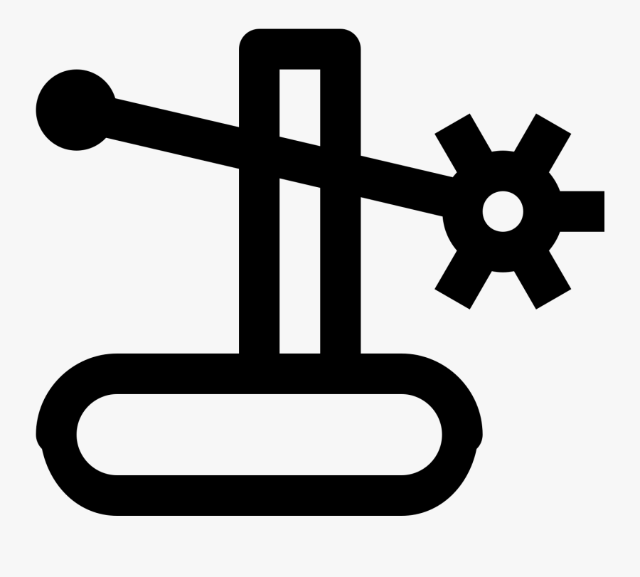Coal Mine Icon - Cross, Transparent Clipart