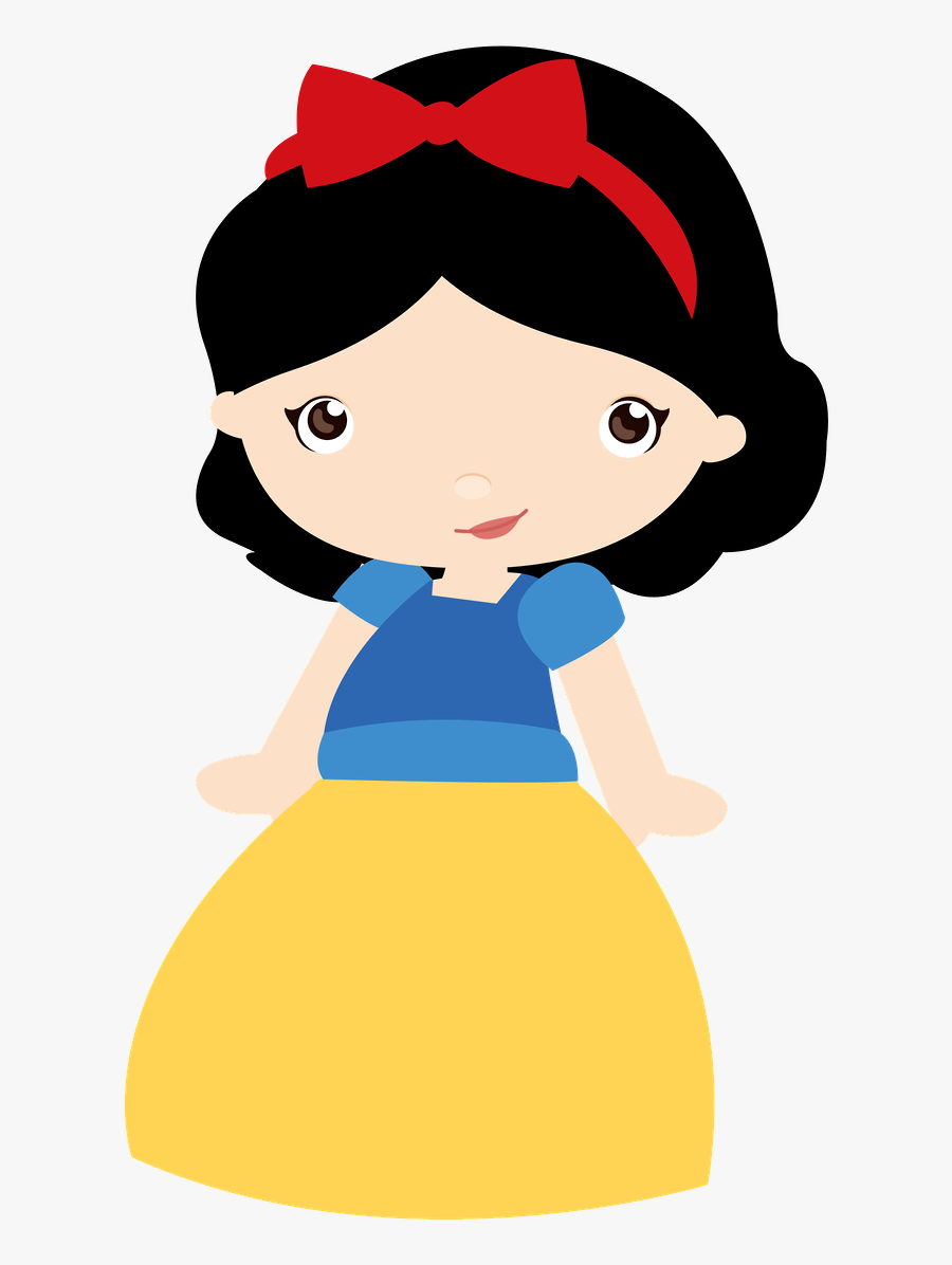 Snow White Baby Clip Art - Blancanieves Mini, Transparent Clipart
