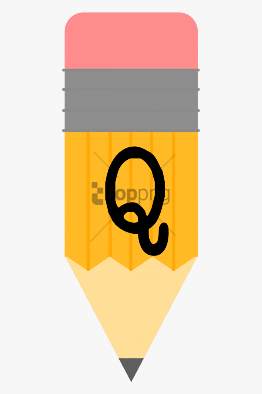 Pencil School Banner Design, Transparent Clipart