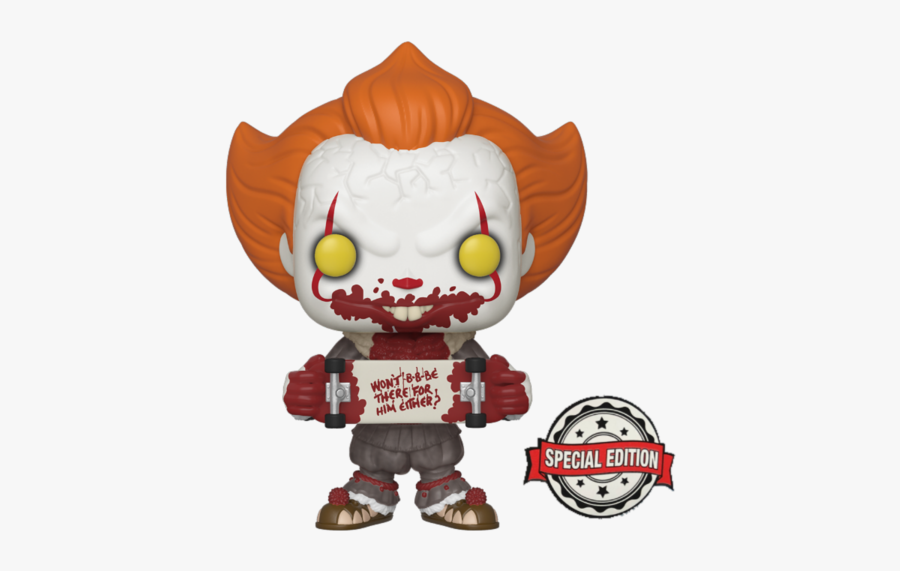 Pennywise Chapter 2 Funko Pop, Transparent Clipart
