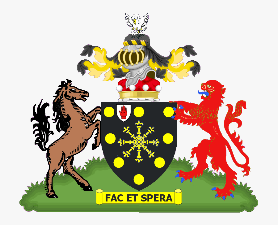 Glenarthur Achievement - British Peerage Coat Of Arms, Transparent Clipart
