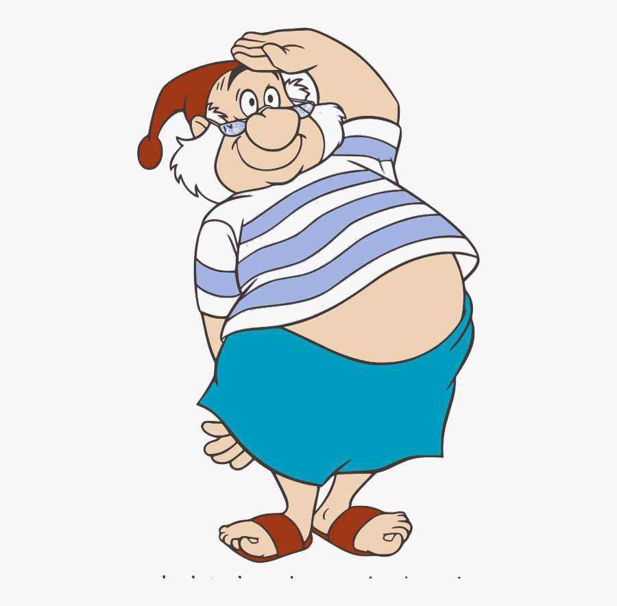 Peter Pan Characters Smee, Transparent Clipart