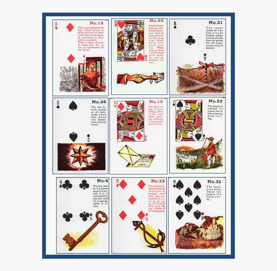 Tarotcards Clipart Gypsy - Gypsy Witch Fortune Telling Cards, Transparent Clipart