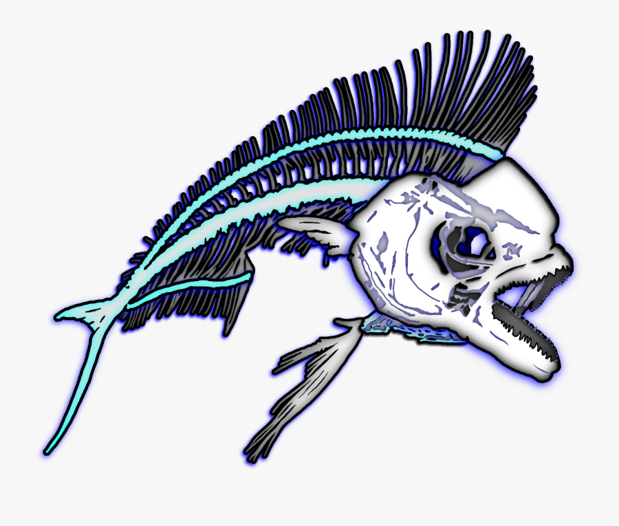 Clip Art Graphic Arts Designer - Transparent Mahi Mahi Drawing, Transparent Clipart