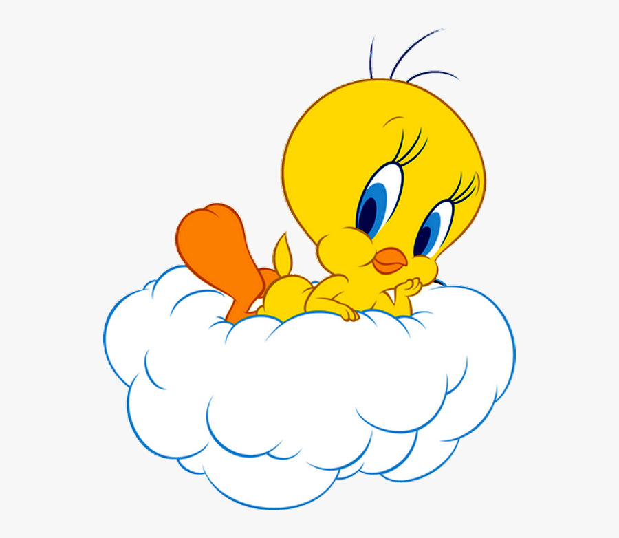 Tweety Bird White Background, Transparent Clipart
