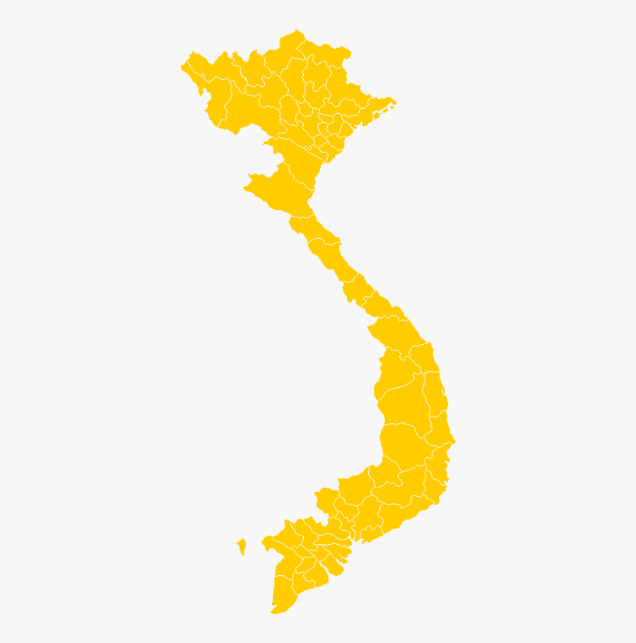 Vietnam Map Png, Transparent Clipart