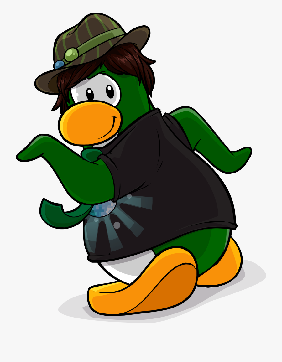 Dance Party Postcard - Club Penguin, Transparent Clipart