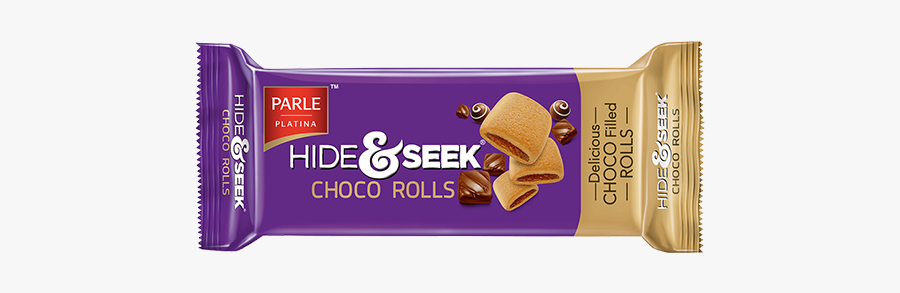 Biscuit Packet Png - Hide And Seek Choco Rolls, Transparent Clipart