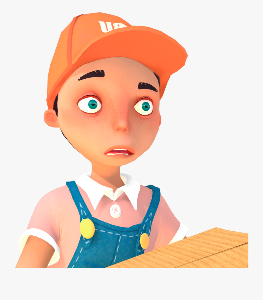 Secret Neighbor Is A Hello Neighbor Game, Originally - Hello Neighbor Hide And Seek, Transparent Clipart