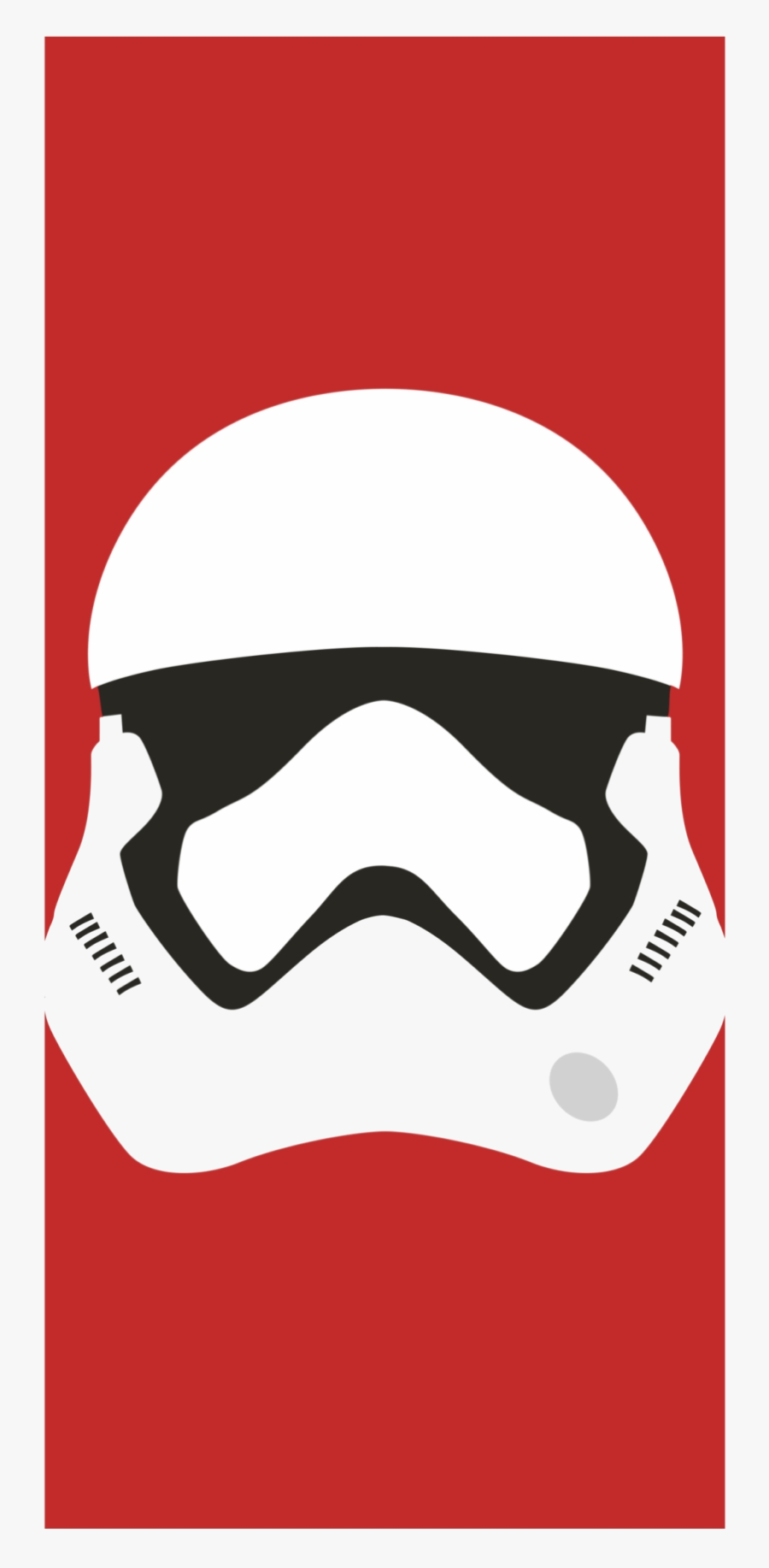 Stormtrooper Clipart New Order First Cartoon Helmet - Cartoon First Order Stormtrooper Helmet, Transparent Clipart