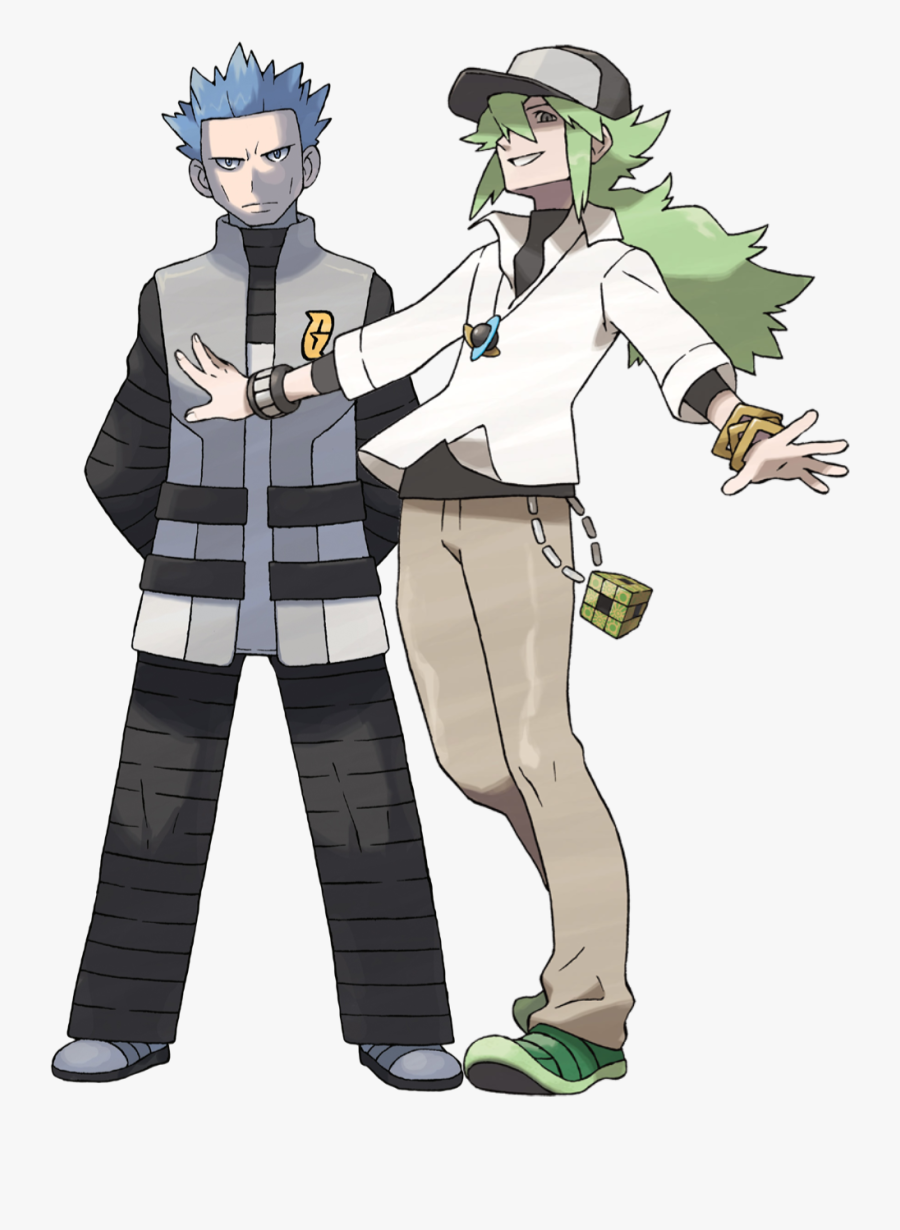 770kib, 1000x1440, Autists - Pokemon Black And White Characters N, Transparent Clipart