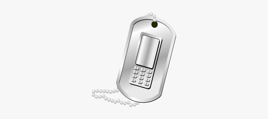 Military Phone - Feature Phone, Transparent Clipart