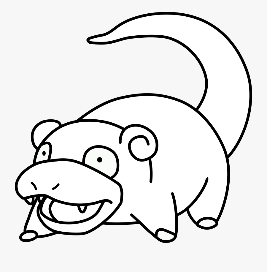 Transparent Slowpoke, Transparent Clipart