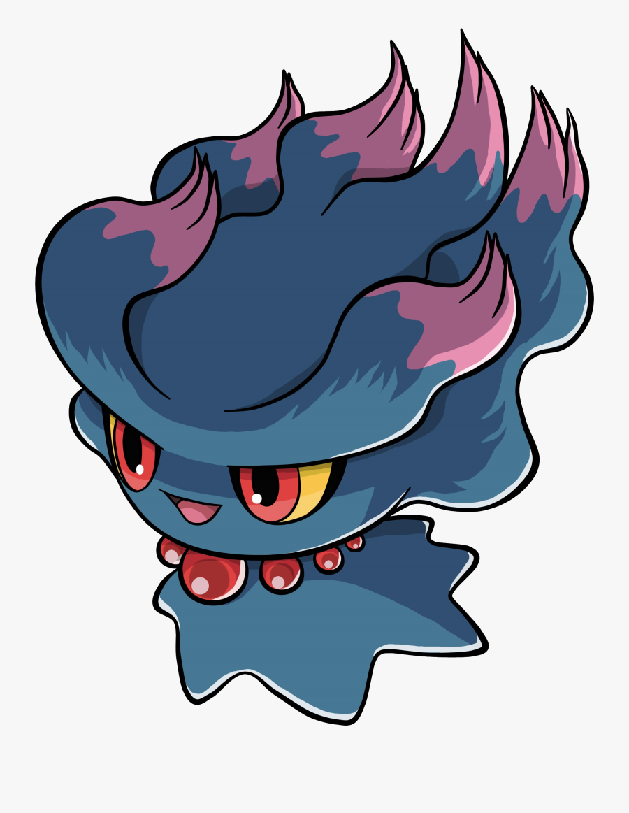 Pokemon Pokedex From Johto - Misdreavus Pokemon Png, Transparent Clipart