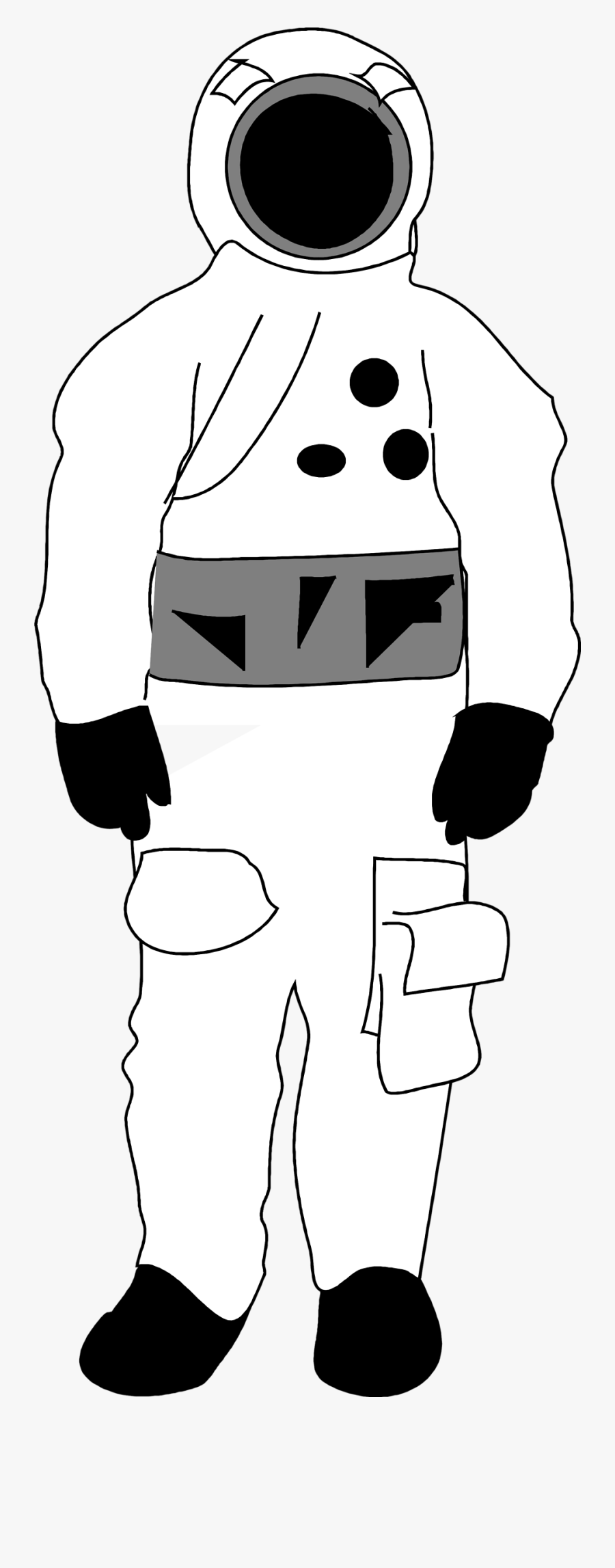 Astronaut - Clip - Art - Transparent Background Free Astronaut, Transparent Clipart