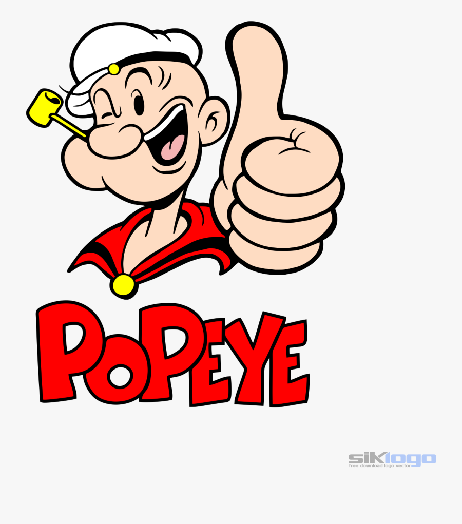 Popeye Logo Vector Download Clipart , Png Download - Logo Popeye Vector, Transparent Clipart